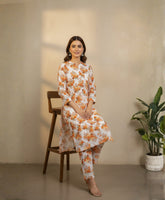 White BLOOM CO-ORD SET